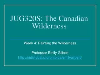 JUG320S: The Canadian Wilderness