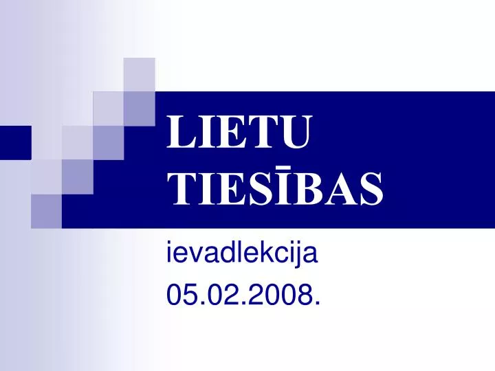 lietu ties bas