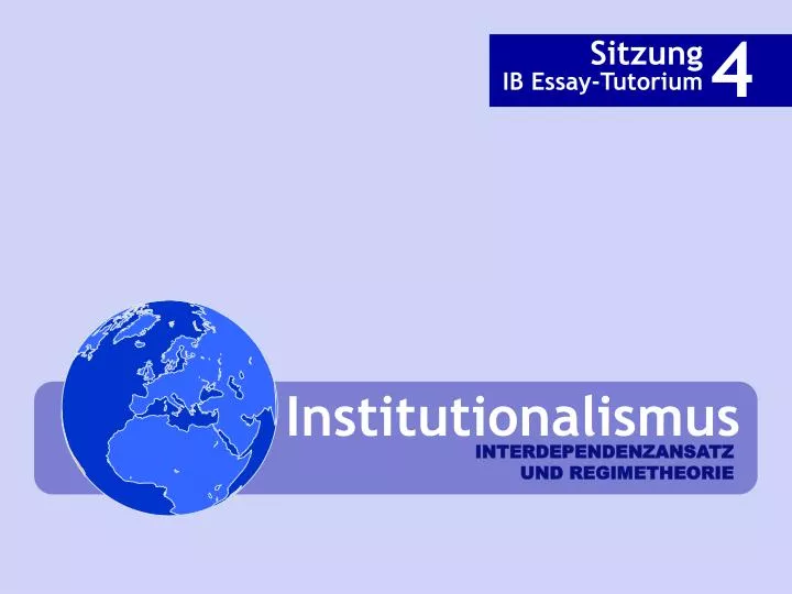 institutionalismus