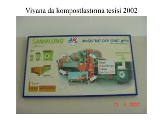 Viyana da kompostlastırma tesisi 2002