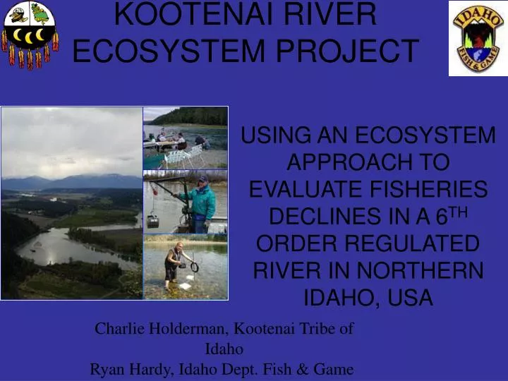 kootenai river ecosystem project