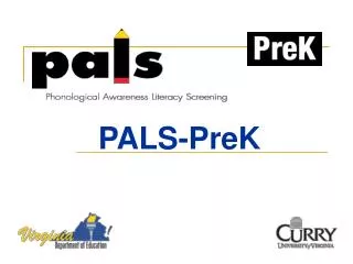PALS-PreK