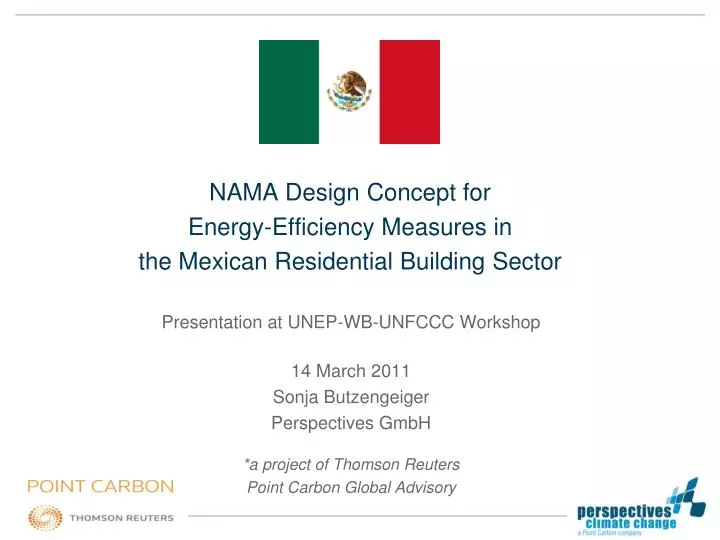 nama design concept for energy efficiency measures in the mexican residential building sector