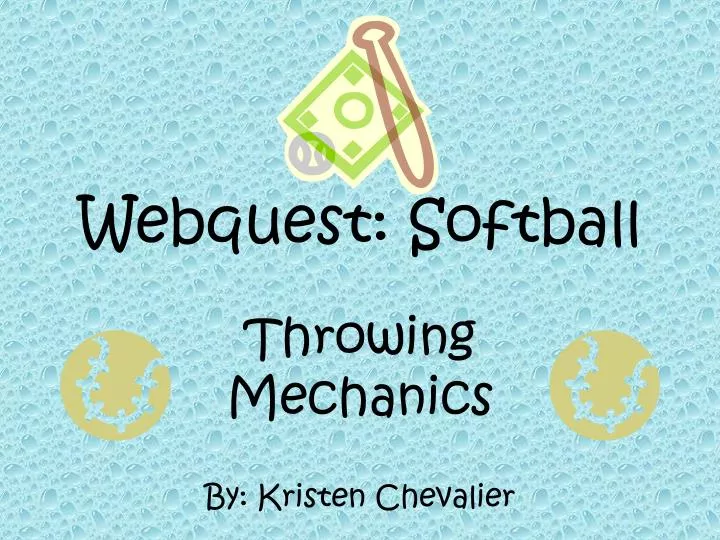 webquest softball