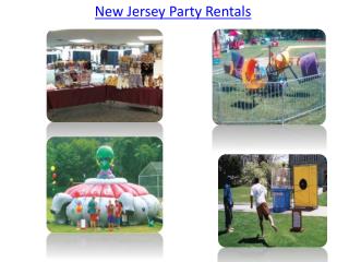 New Jersey Party Rentals