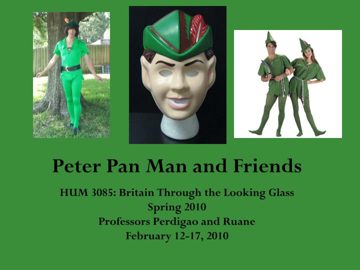 peter pan man and friends
