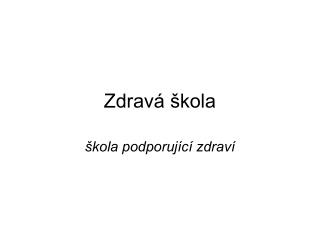 zdrav kola