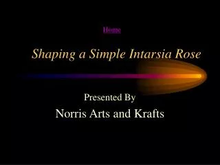 Shaping a Simple Intarsia Rose