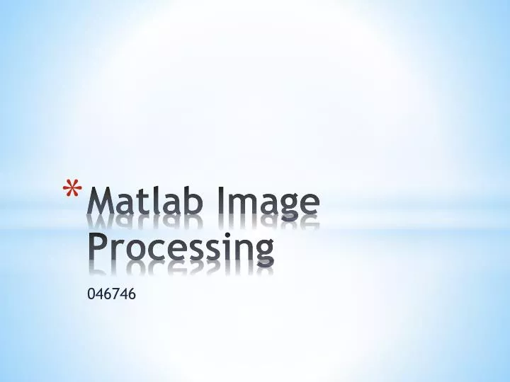 matlab image processing