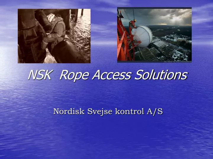 nsk rope access solutions