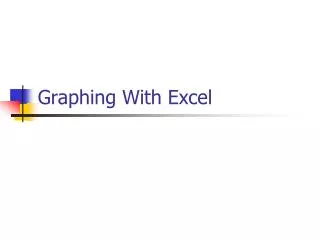 Graphing With Excel
