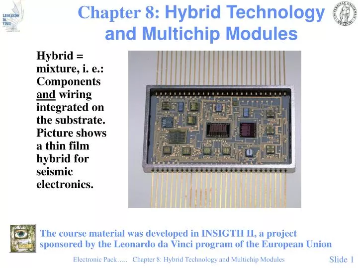 chapter 8 hybrid technology and multichip modules
