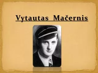 Vytautas Mačernis