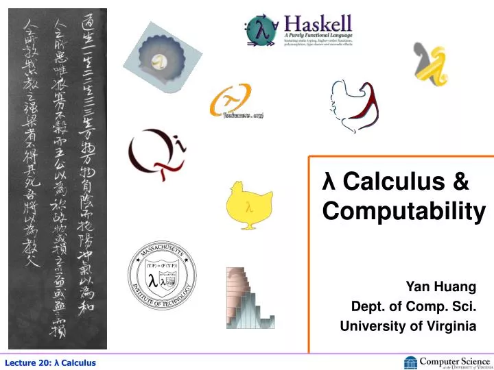 calculus computability