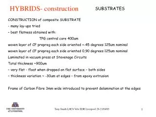 HYBRIDS- construction