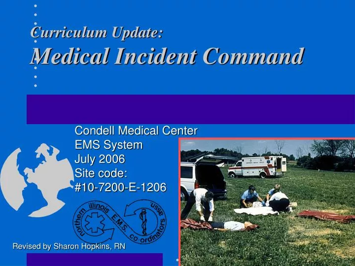 curriculum update medical incident command