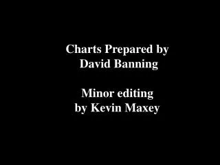 Charts Prepared by David Banning Minor editing by Kevin Maxey