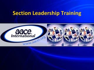 Section Leadership Training