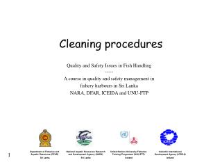 Cleaning procedures