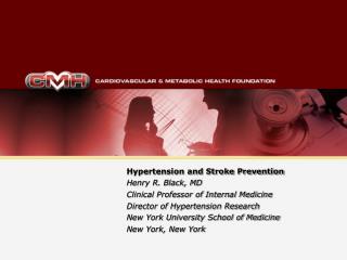 Hypertension and Stroke Prevention