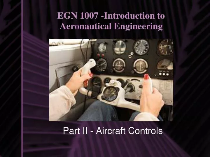 egn 1007 introduction to aeronautical engineering