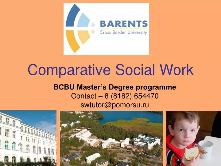 comparative social work