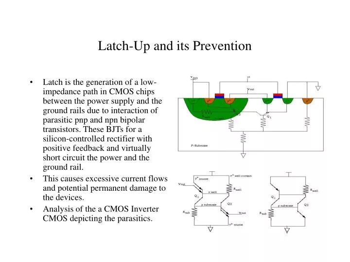latch up and its prevention