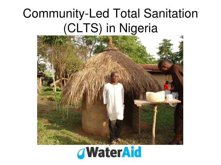 community led total sanitation clts in nigeria