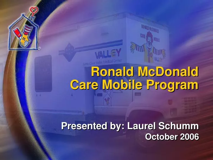 ronald mcdonald care mobile program