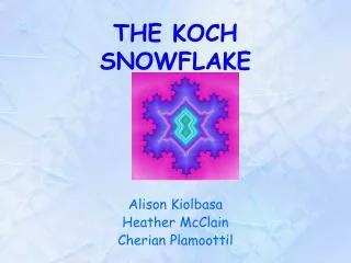 THE KOCH SNOWFLAKE