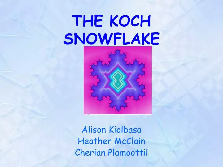 the koch snowflake