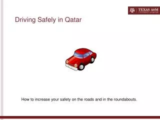 Driving Safely in Qatar