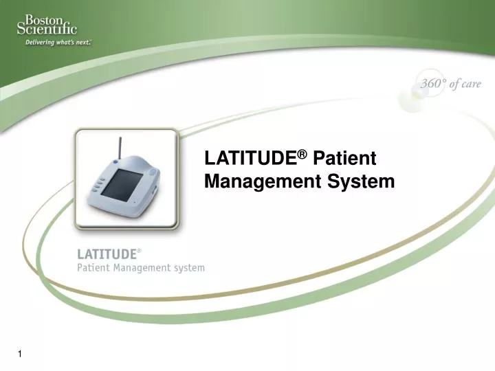 latitude patient management system