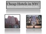 Tips for Finding the Cheap NYC Hotels - slide 1