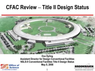 CFAC Review – Title II Design Status
