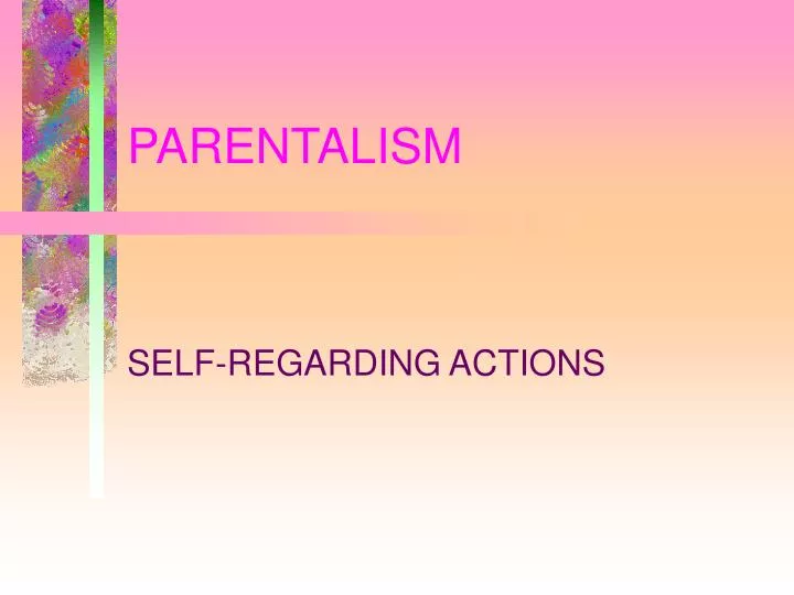 parentalism