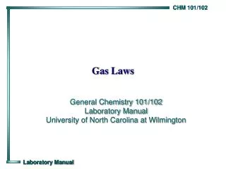 Gas Laws