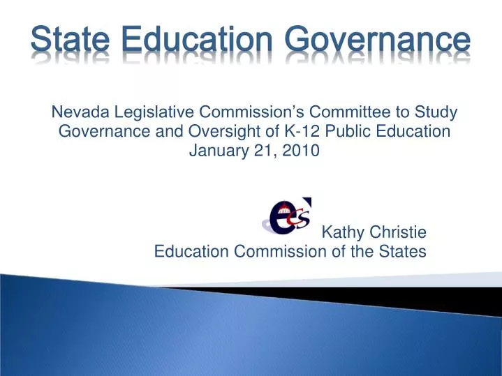 kathy christie education commission of the states
