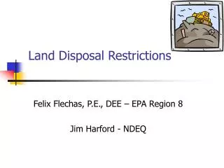 Land Disposal Restrictions