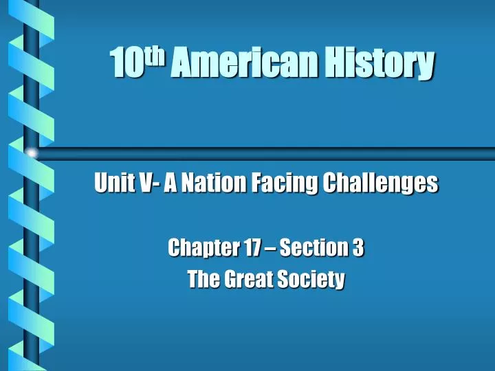 10 th american history