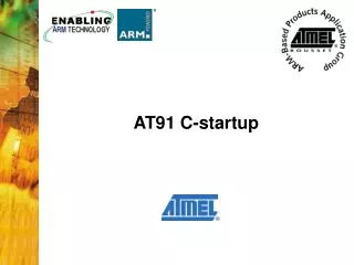 AT91 C-startup