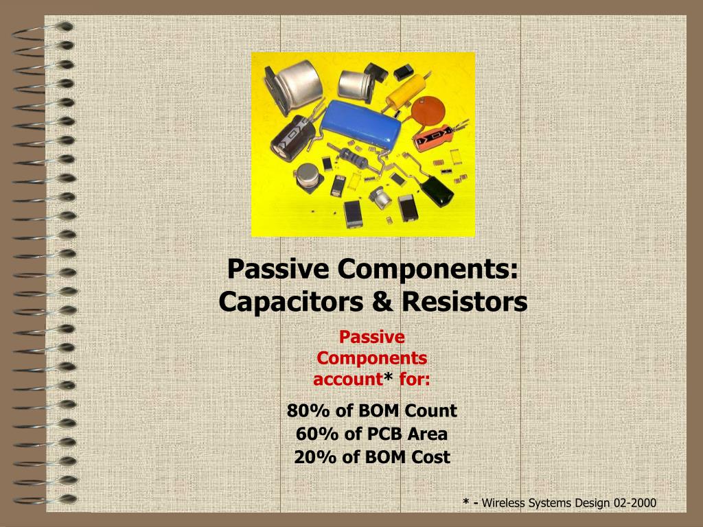 PPT - Passive Components: Capacitors & Resistors PowerPoint ...