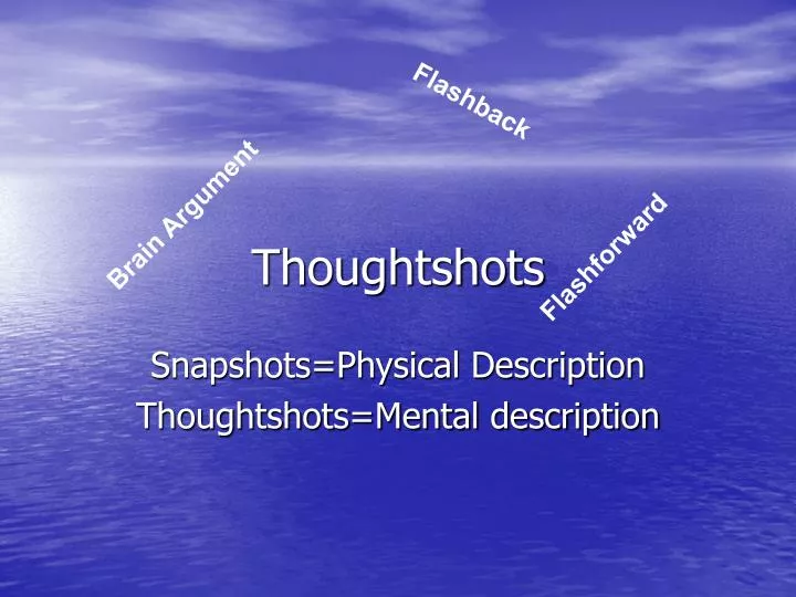 thoughtshots