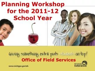Planning Workshop for the 2011-12 School Year
