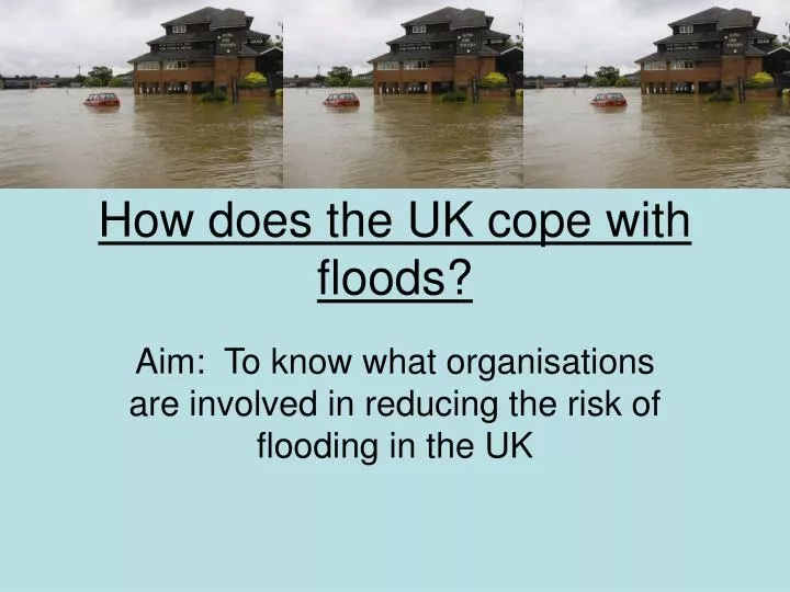 how does the uk cope with floods