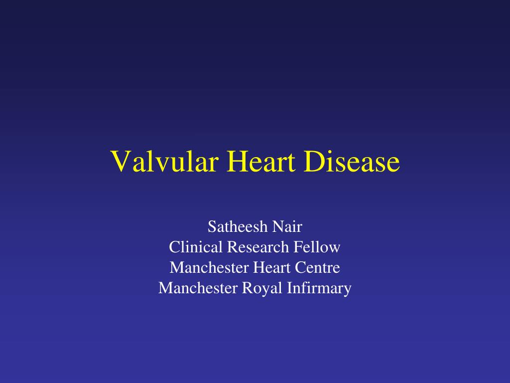 PPT - Valvular Heart Disease PowerPoint Presentation, free download ...