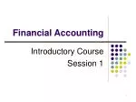 Financial Accounting - slide 1