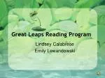 Great Leaps Reading Program
