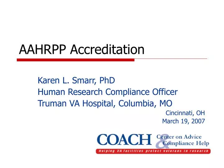 aahrpp accreditation