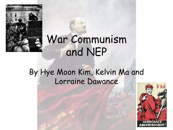 war communism and nep